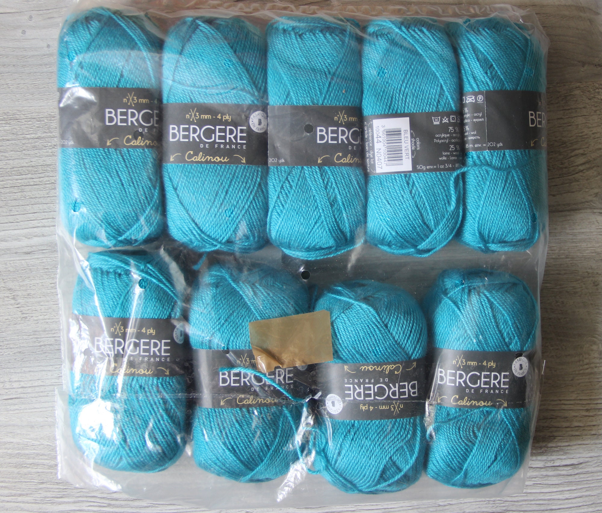 Bergere de France Calinou 4 ply Yarn Acrylic Wool Mix Yarn Etsy