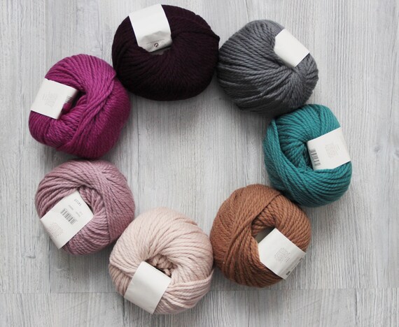 Rowan Big Wool 30% Off 7 Colors Merino Wool Yarn Chunky 100 g | Etsy