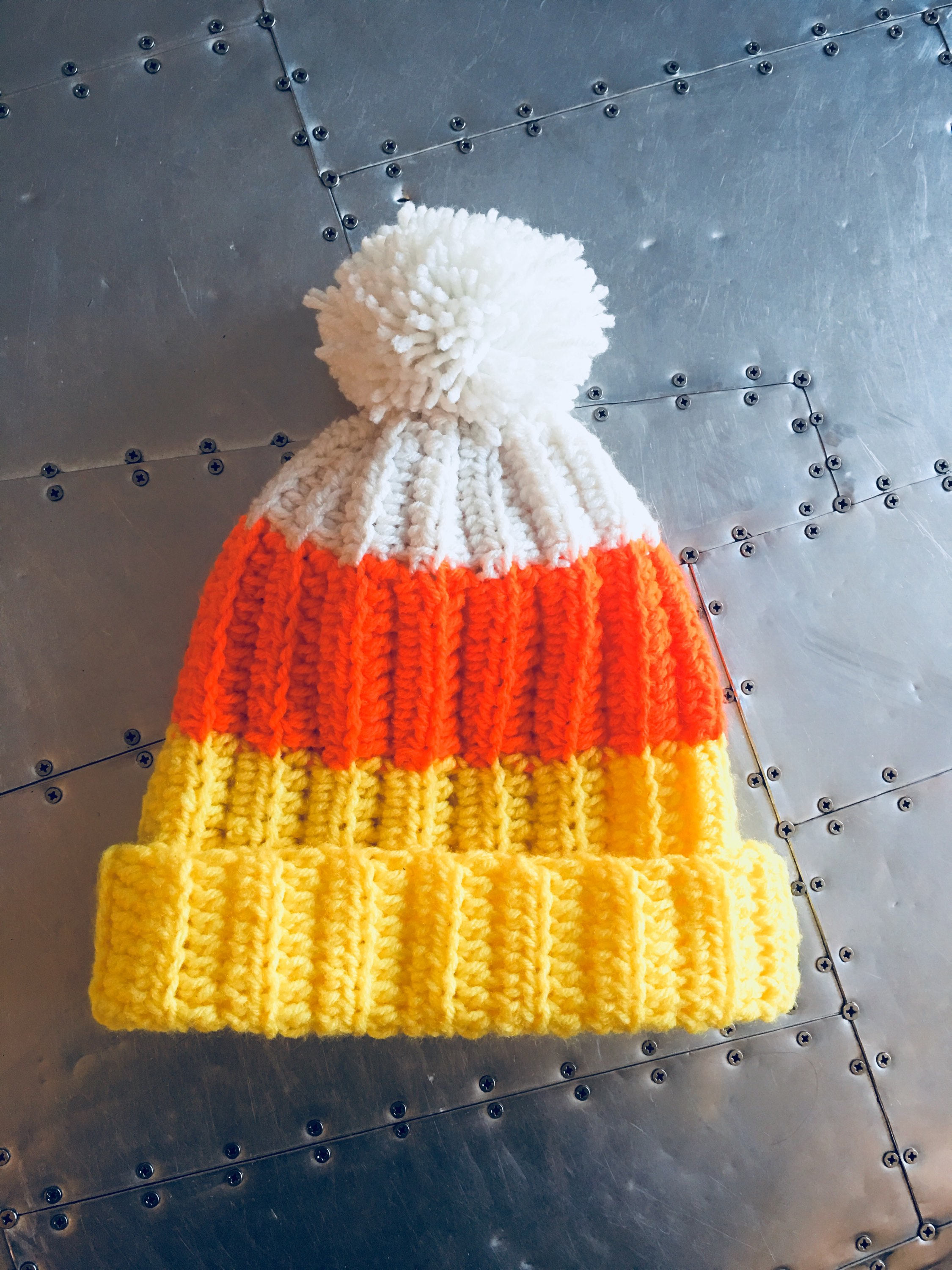 Crochet Candy Corn Hat - Etsy display picture 3
