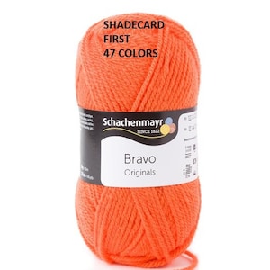 50g-133m / SMC BRAVO  / Acrylic yarn / Amigurumi yarn