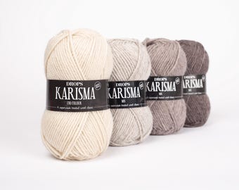 DROPS Karisma Superwash Wool Yarn: 8ply DK, 50g (109 yds)