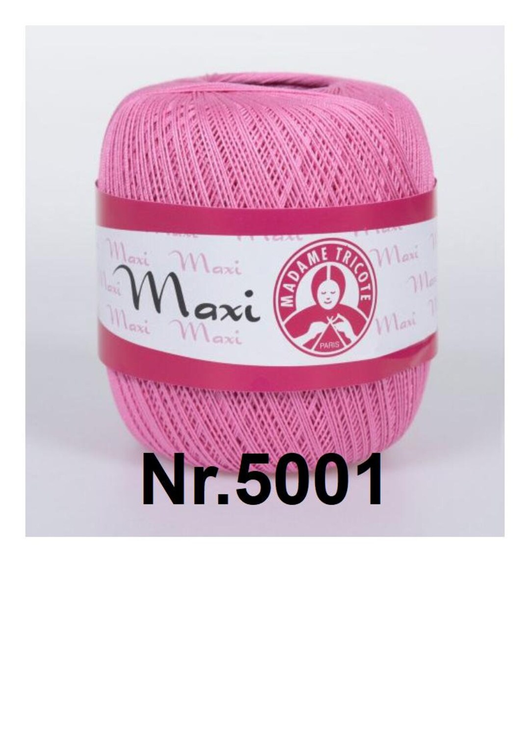Pink Mercerized Cotton Crochet Thread: 100g, 617 Yards - Etsy
