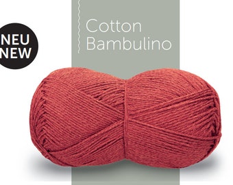 50g/160m / SCM COTON BAMBULINO / Coton Viscose Lin / Fil d'été