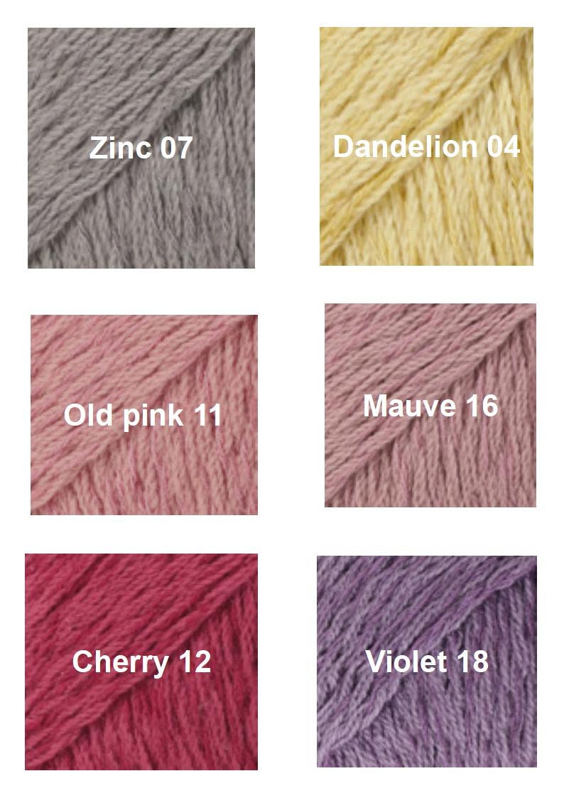 DROPS Belle/ Everyday luxury Cotton yarn Knitting yarn Etsy