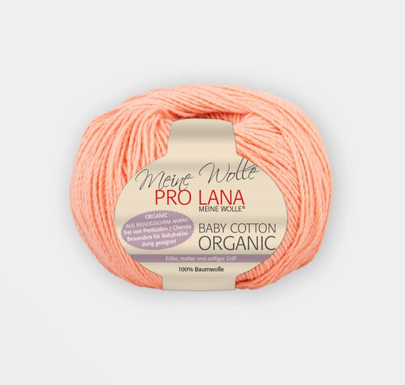 50g 165m Baby Cotton Organic hilo de algodon organico suave para verano y ropa de bebe Pro Lana Algodon Organico Etsy Espana