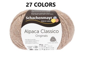 50gr- 90m / SMC Alpaca Classico / Virgin Wool, Alpaca / Winter Yarn