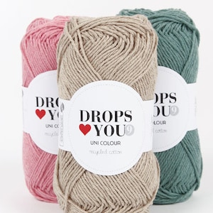 DROPS  You 9 / Colourful and fun in recycled cotton
