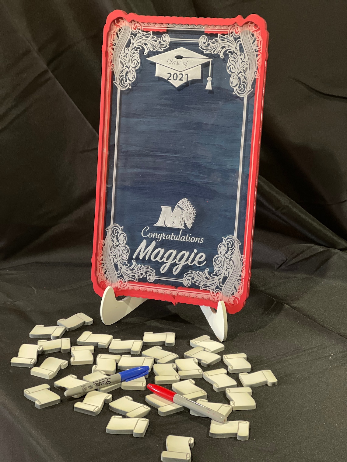 Graduation Guest Book Grad Guest Book Graduation High Etsy