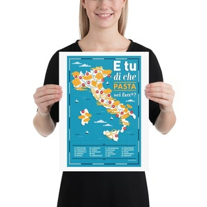 Mapa Italia Pasta