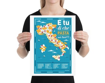 Map Italia Pasta