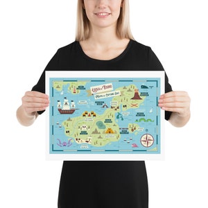 Mapa de la Isla del Tesoro