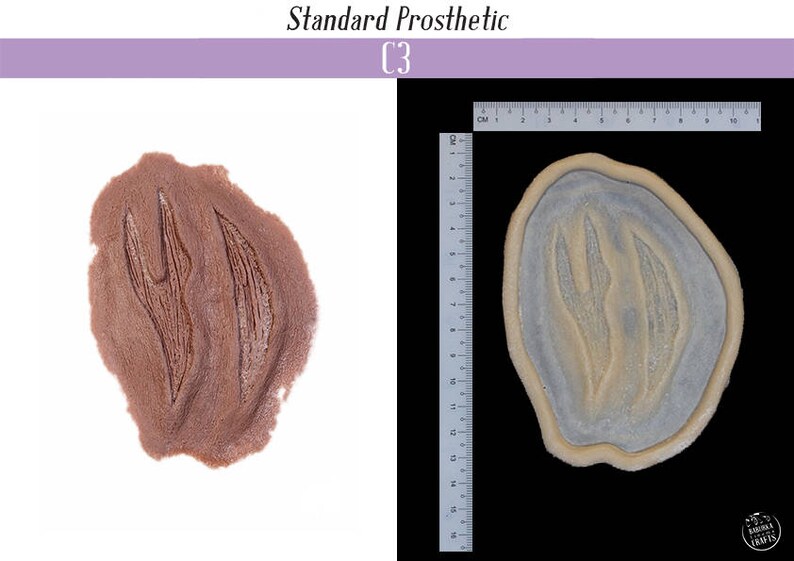 Scratch Prosetic Silicone Scratch Prosthetic – Platinum Gel, Cap Plastic Edges - Etsy