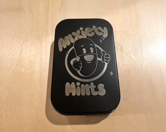 Mini Travel Kit Tin - Mint Tin, Tobacco Tin, Compartment Tin, Cigarette  Case | Great Gift Custom Tin