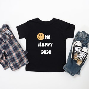 one happy dude shirt, event kit shirt