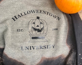 Halloween crew neck sweater, fall sweater, halloweentown, cozy sweater