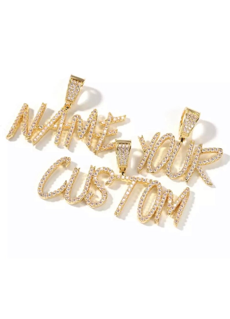 Diamond Nameplate\u2022 Personalized Name Jewelry\u2022 Name Necklace\u2022 Name Necklace\u2022 Bridesmaids Gift\u2022 Baby Shower Gift\u2022 Gift for Her \u2022 Birthday