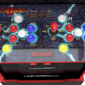 Arcade1Up 3/4 Scale Capcom Legacy Street Fighter Move List Bezel Graphic –  Arcade Graphix