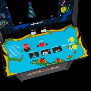 Arcade1up "Galaga" deck protector overlay - For the Arcade1up original "Galaga" (wave 1) deck