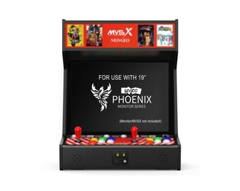 MVSX Classic NEOGEO 19" inch Home Arcade Unico monitor mount and glass kit!