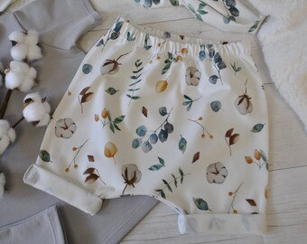 Delicate Petals 0-6yrs Handmade Shorts and Bummies