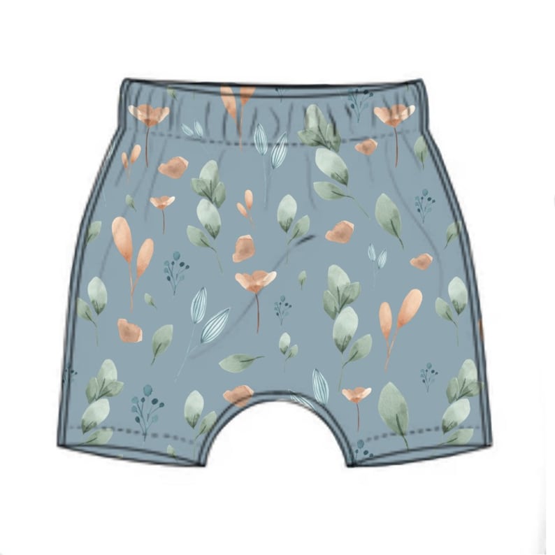 Delicate Petals 0-6yrs Handmade Shorts and Bummies