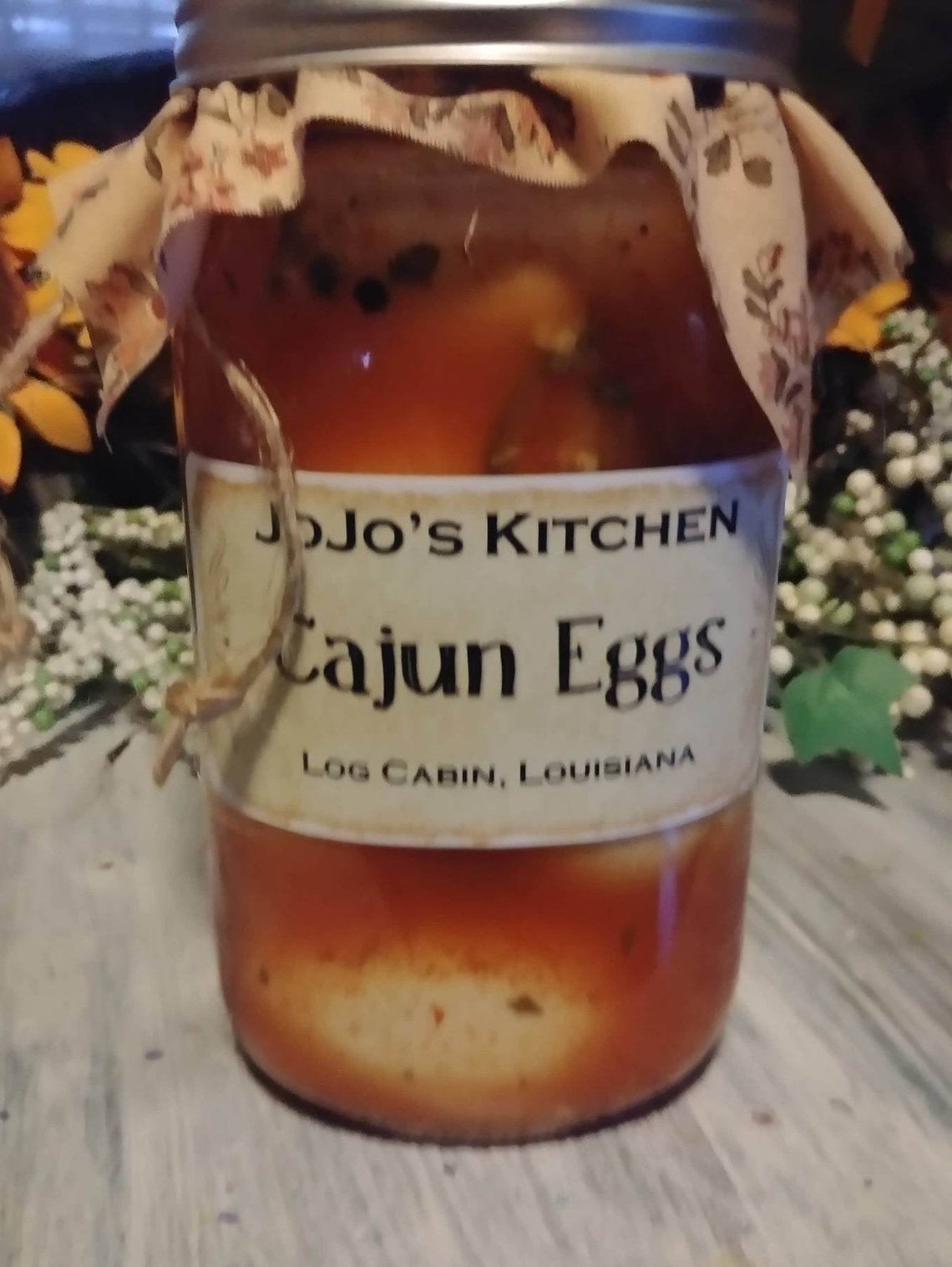 Pickled Eggs spicy cajun eggs fresh spicy flavored pickled Etsy
