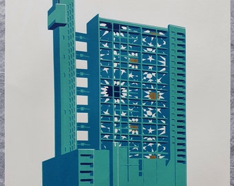 TRELLICK TOWER 'North African Zellij' Screenprint