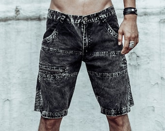 Mens Festival Shorts Burning Man Mens Doof Shorts Cool Cargo