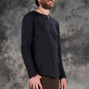 Herren Tribal Top~Mens Psy T-shirt~Tribal Kleidung~Herren Hippie Kleidung~Festival Kleidung~Psy Kleidung~Psychedelische Kleidung~Psy Kleidung~Psy Kleidung~Psy~Goa