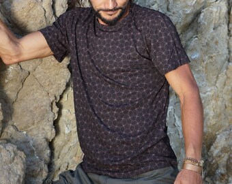Men Vibe T-shirt~Mens T-shirt~Tribal Clothing~Mens Hippie Clothing~Festival Clothing~Psy Wear~Psychedelic Clothing~Psy Clothing