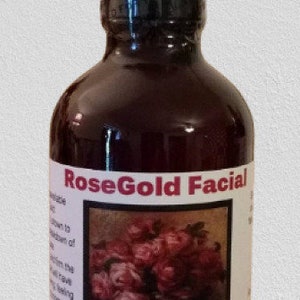 RoseGold Facial with 24K Colloidal Gold and Copper, 4 ounces