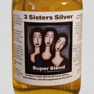 3SS-Super Blend 20 PPM Colloidal Silver-32 ounces