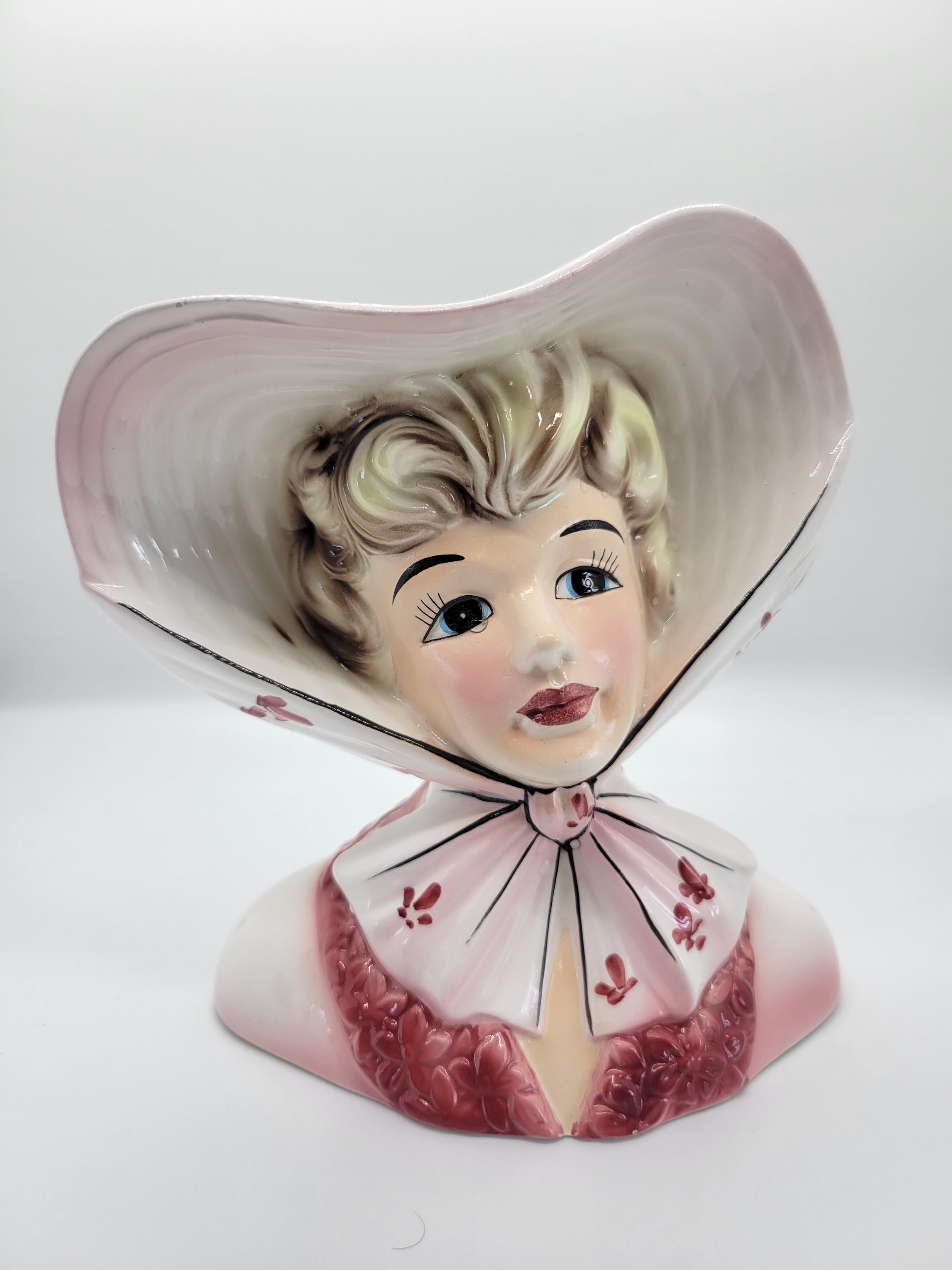 Relpo Lady Head Vase - Etsy