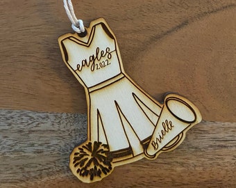 THE CHEERLEADER ORNAMENT