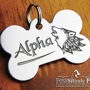 deep engraved pet tags