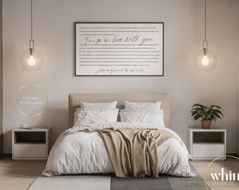 song lyrics print | customized wedding song art | first dance song lyrics | anniversary gift | song poster | first dance custom anniversary