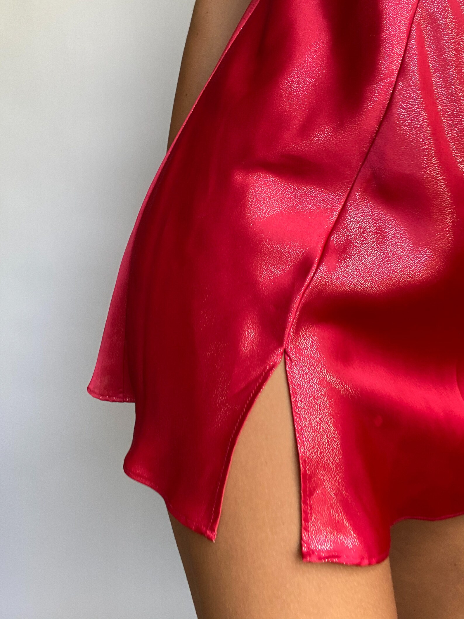 pink satin slip