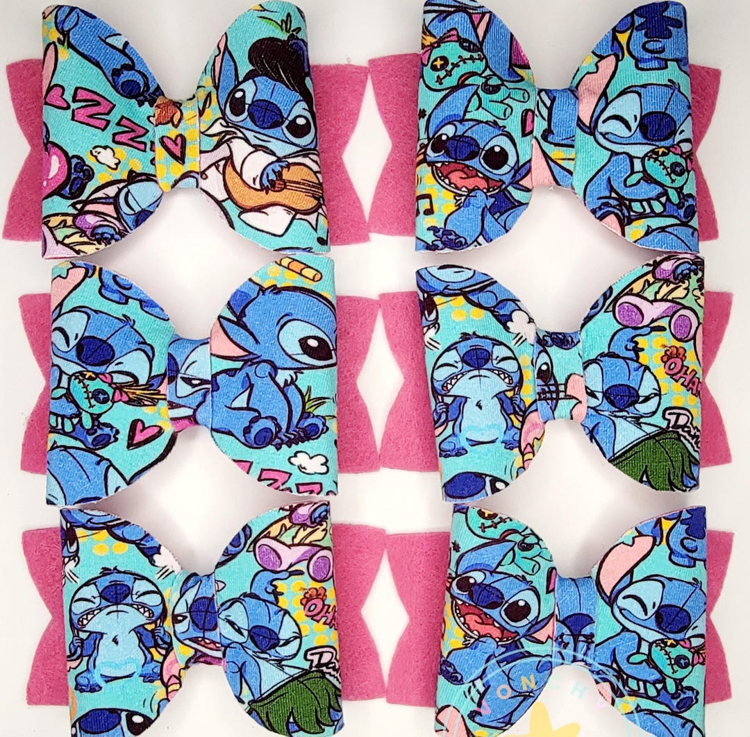 Cute Space Alien Hair Bow | Handmade Kids Accessory | Blue Alien ...