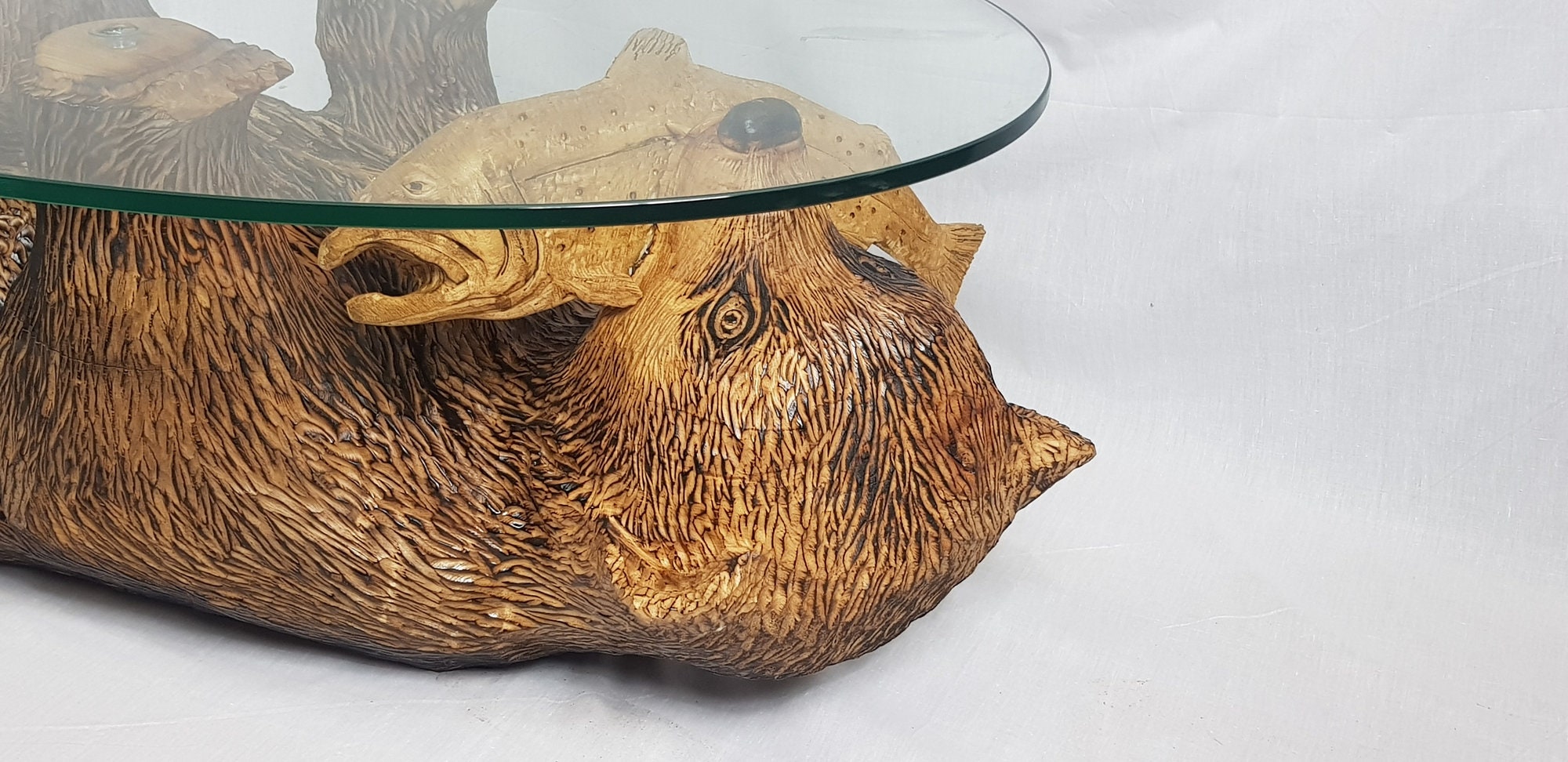 Bear coffee Table one of a kind Etsy