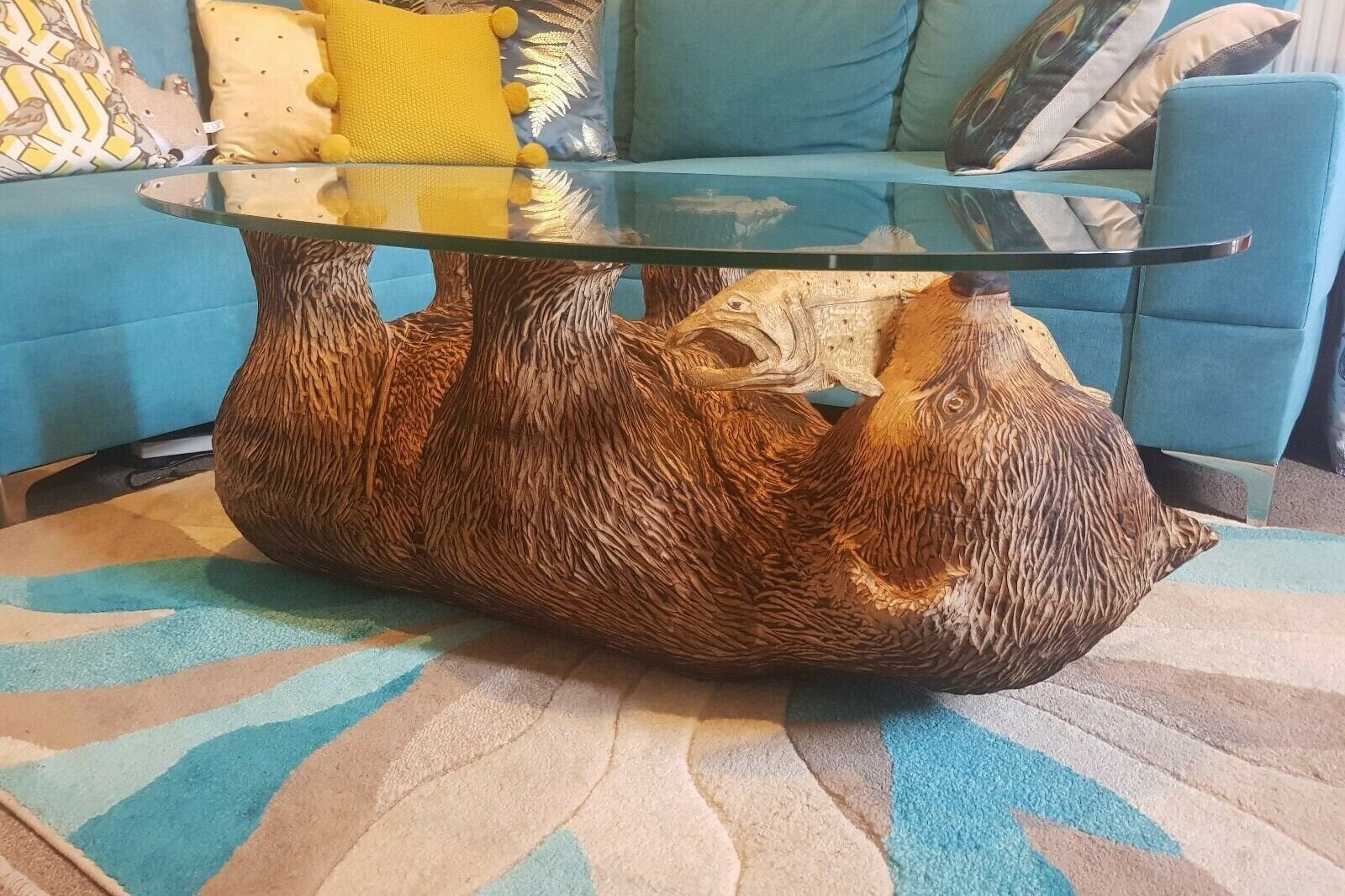 Bear coffee Table one of a kind Etsy