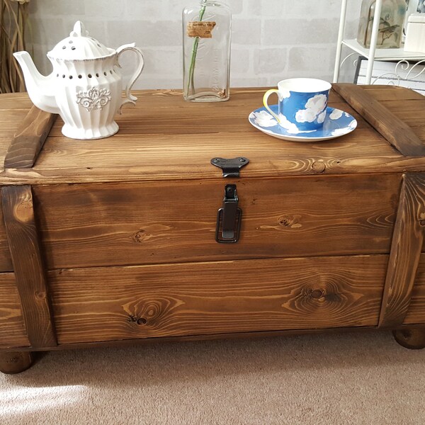 Vintage Trunk Coffee Table Etsy