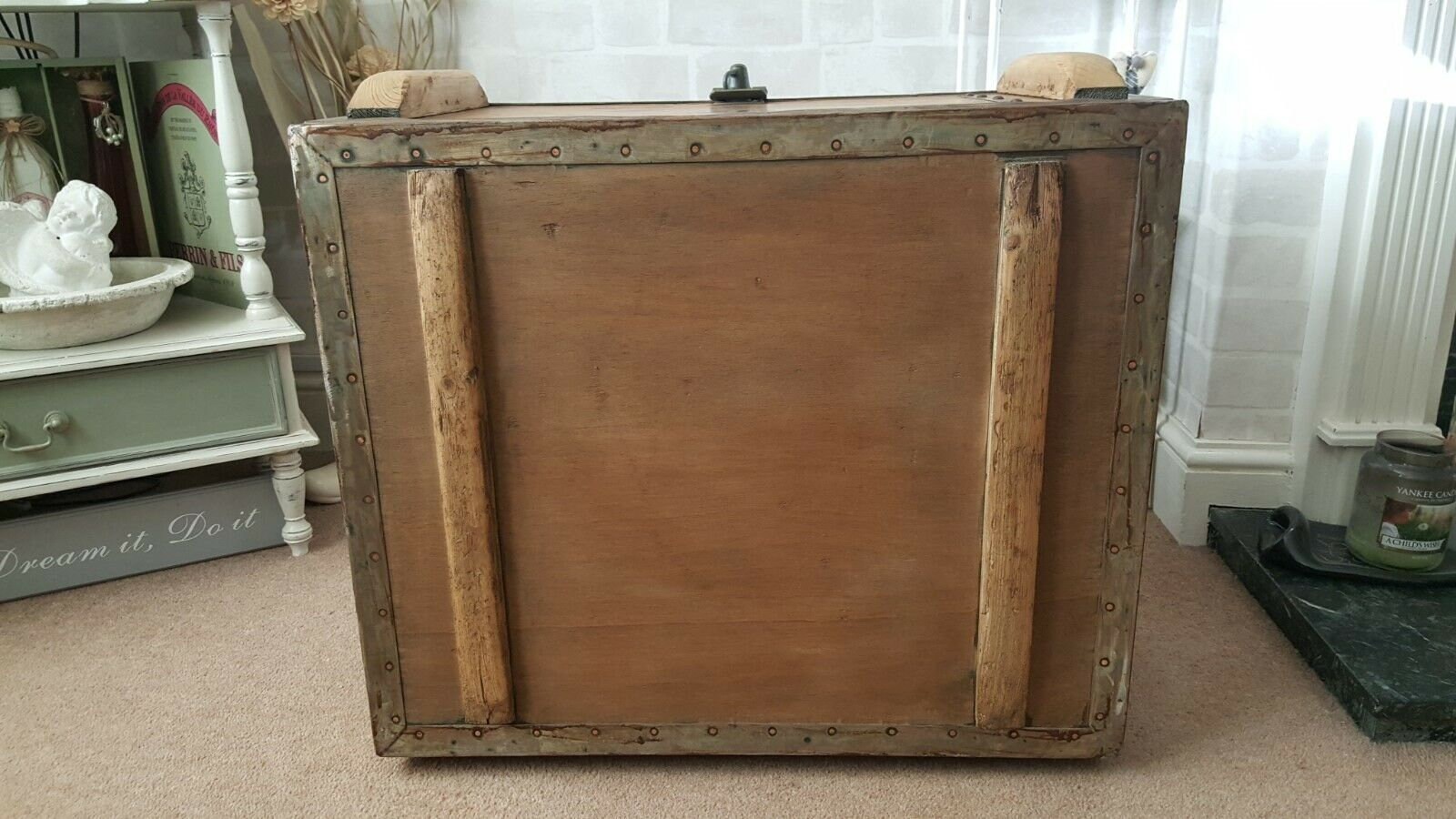 Industrial Vintage WWII Military RAF Chest Trunk Coffee Table | Etsy UK