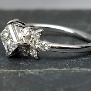 Princess cut diamond ring, Princess cut engagement ring, princess cut diamond engagement ring. image 3
