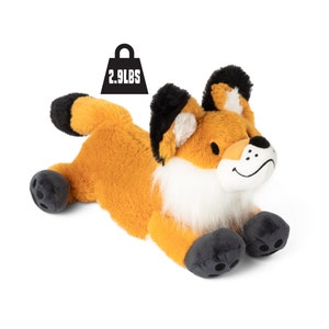 Weighted Fox Plush: 2.9 lb Sensory Calming Stuffed Animal