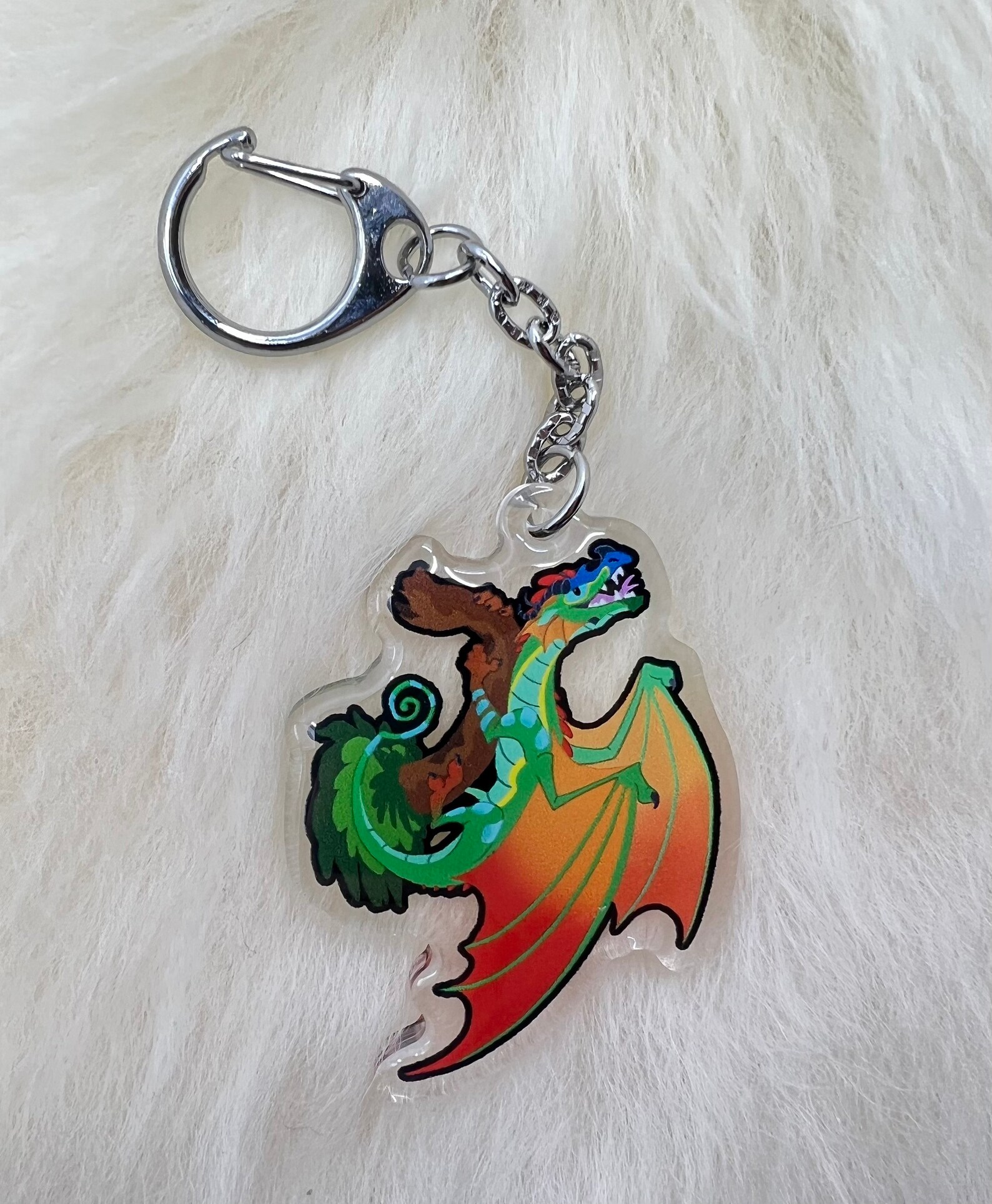 Wings of Fire Keychain Wof Keychain Clay Tsunami Sunny Etsy Wings of Fire Keychain Wof Keychain Clay Tsunami Sunny Etsy