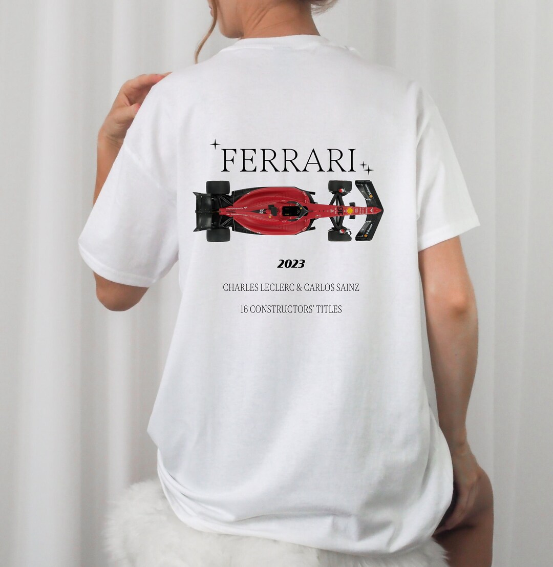 Scuderia Ferrari Racing Formula 1 Shirt Merch Etsy