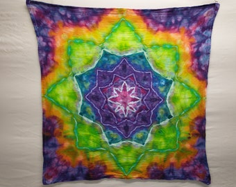 Tie Dye Bandana, Kitchen Towel, Small Tapestry