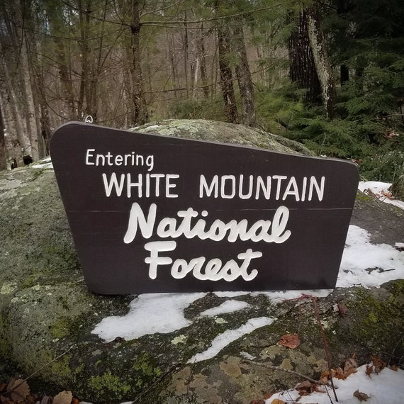FREE SHIPPING Large Replica White Mountain National Forest Etsy