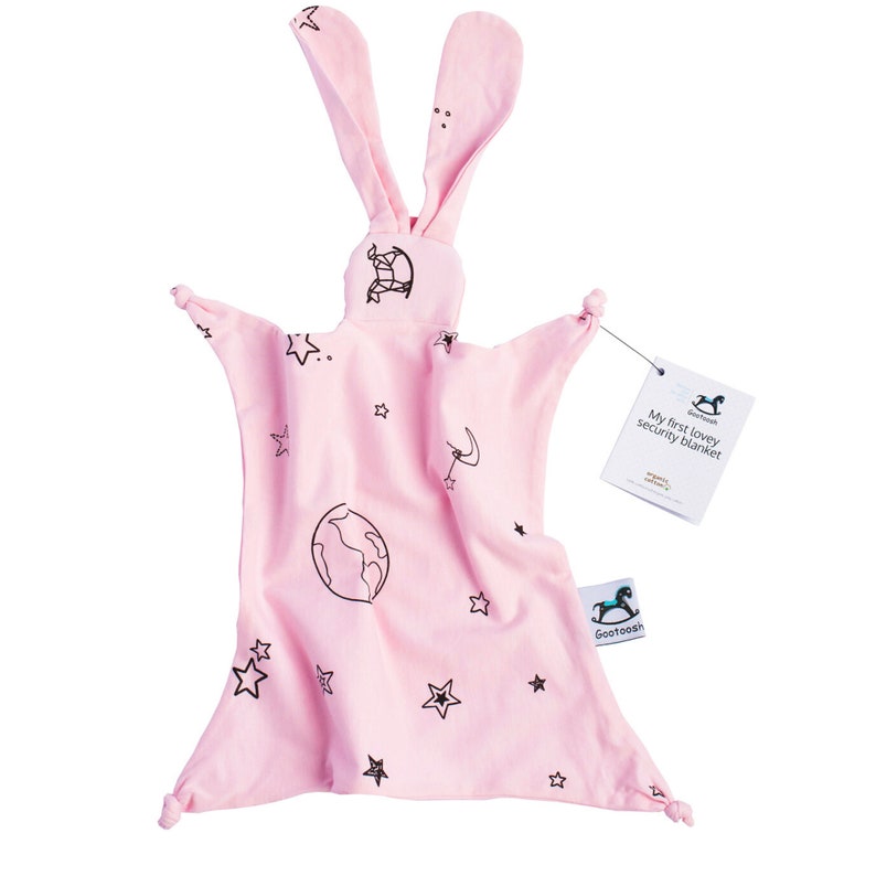 Organic Cotton Lovey Baby Blanket Security Blanket Lovie Etsy