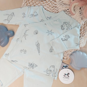 Baby kimono set, baby set, baby outfit, baby gift set, baby clothes, organic baby outfit, newborn outfit, baby clothing, baby shower gift